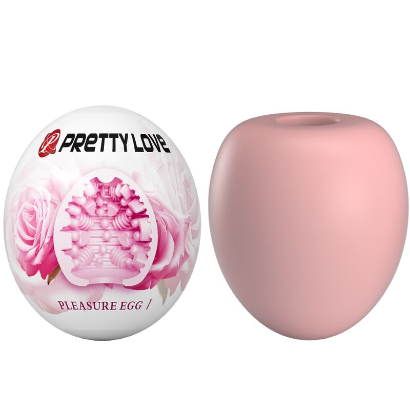 PRETTY LOVE - MALE MASTURBATOR EGG PINK - Amore24
