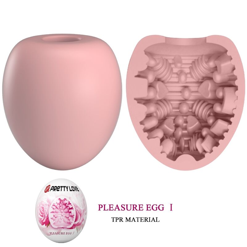 PRETTY LOVE - MALE MASTURBATOR EGG PINK - Amore24