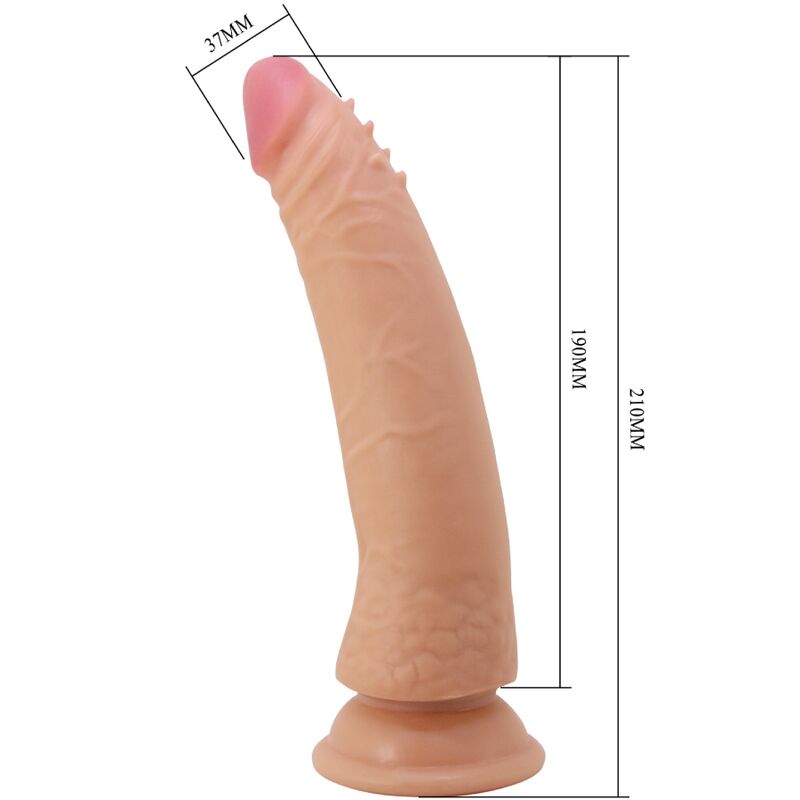 PRETTY LOVE - KABLE SUPER REALISTIC PENIS 21 CM FLESH - Amore24