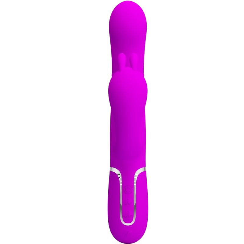 PRETTY LOVE - CAMMY TRIPLE VIBRATOR MULTIFUNCTION 4 IN 1 PINK - Amore24