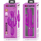 PRETTY LOVE - CAMMY TRIPLE VIBRATOR MULTIFUNCTION 4 IN 1 PINK - Amore24