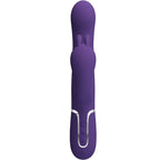 PRETTY LOVE - CAMMY TRIPLE VIBRATOR MULTIFUNCTION 4 IN 1 PURPLE - Amore24