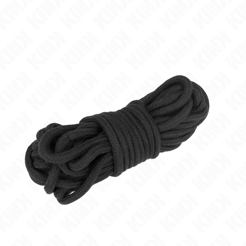 KINK - COTTON ROPE 5 METER BLACK - Amore24