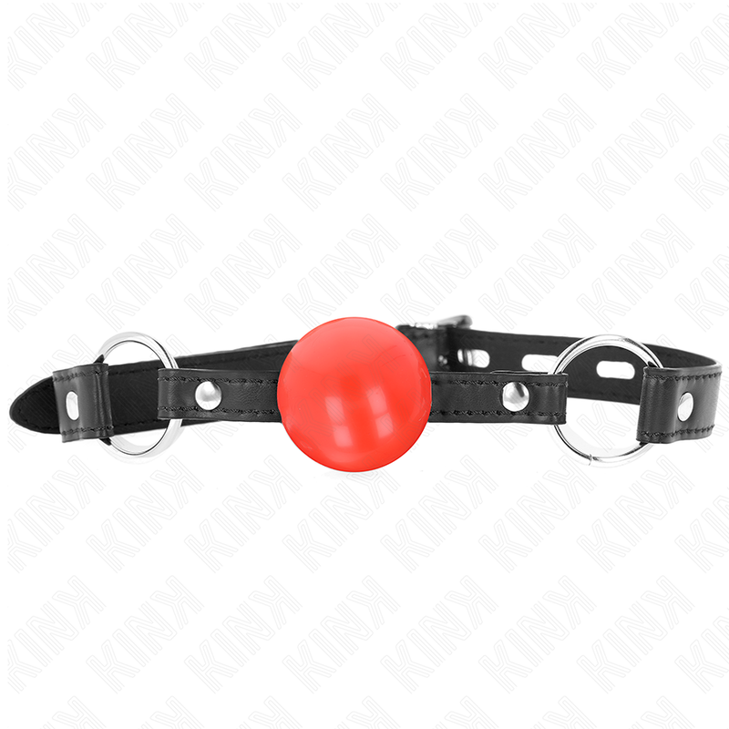 KINK - RED TPE BALL 4 CM GAG 60 x 2 CM - Amore24
