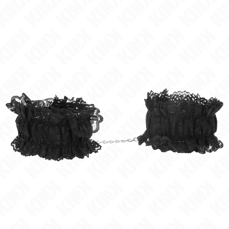 KINK - LACE ELASTIC WRIST RESTRAINTS NEGRO - Amore24