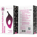 B SWISH - BCHARMED RHYTHM INFINITE DELUXE PENIS RING 15 VIBRATIONS BLACK - Amore24