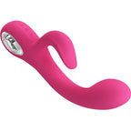 PRETTY LOVE - FRITZ RABBIT VIBRATOR 12 VIBRATIONS PINK - Amore24