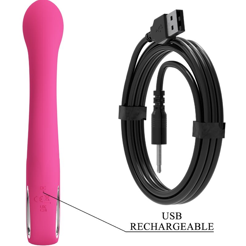 PRETTY LOVE - FRITZ RABBIT VIBRATOR 12 VIBRATIONS PINK - Amore24