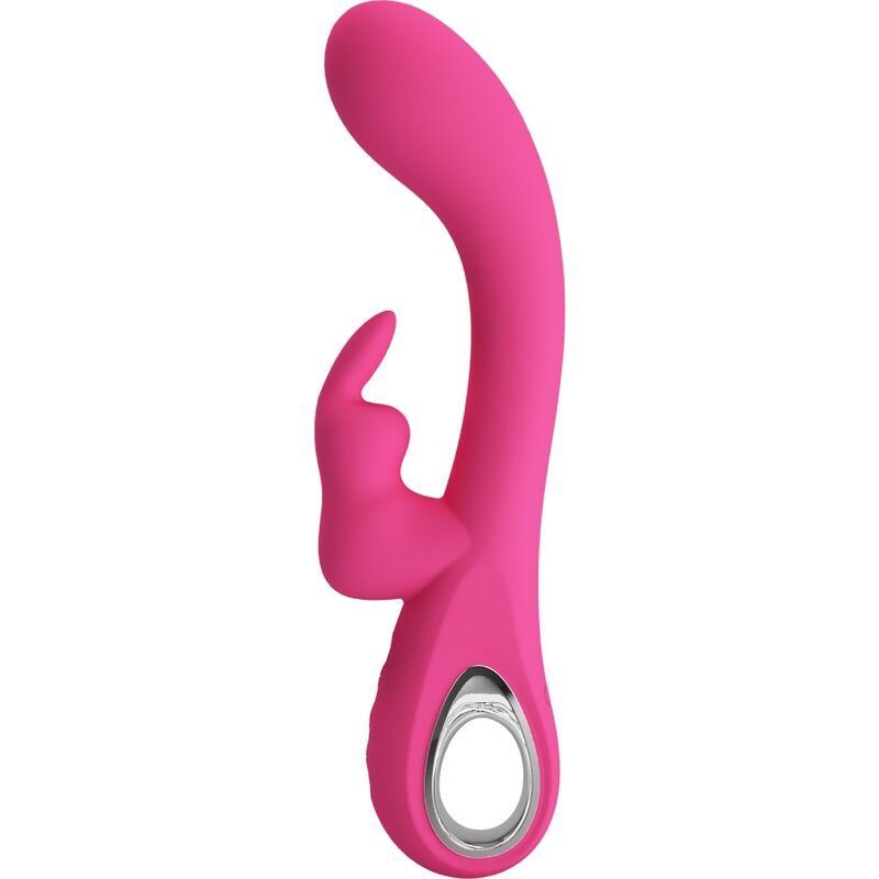 PRETTY LOVE - NOVAK RABBIT VIBRATOR 12 VIBRATIONS PINK - Amore24