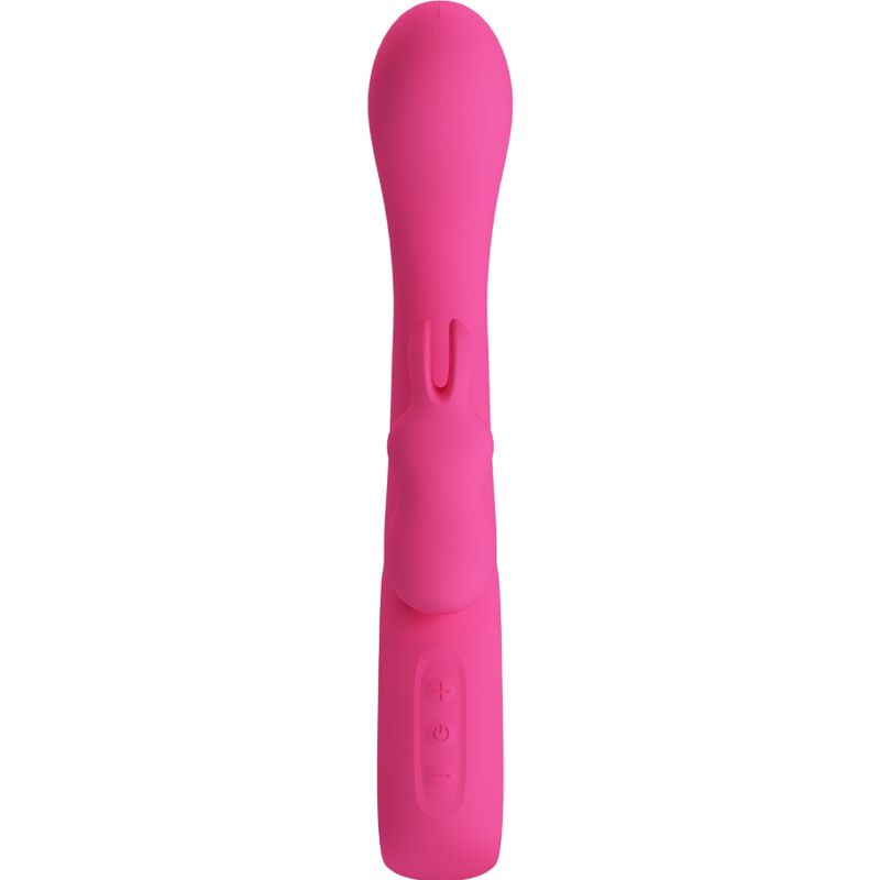 PRETTY LOVE - NOVAK RABBIT VIBRATOR 12 VIBRATIONS PINK - Amore24