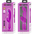 PRETTY LOVE - SHANIA TRIPLE RABBIT VIBRATOR MULTIFUNCTION PINK - Amore24