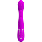 PRETTY LOVE - SHANIA TRIPLE RABBIT VIBRATOR MULTIFUNCTION PINK - Amore24