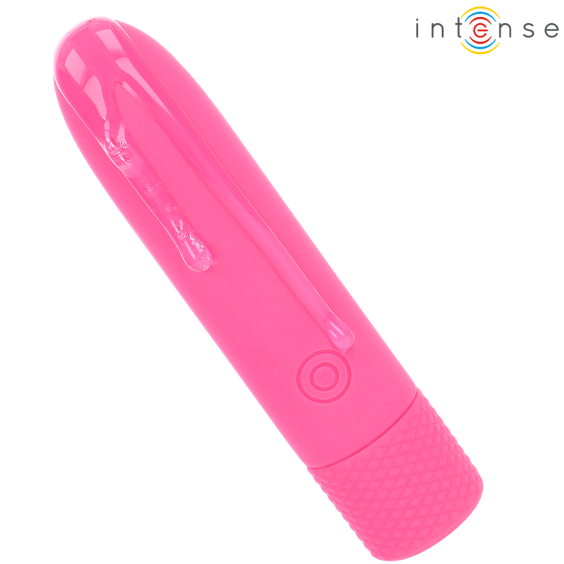 INTENSE - SYMONE USB RECHARGEABLE VIBRATING BULLET 8 VIBRATIONS PINK 10 X 2.2 CM - Amore24