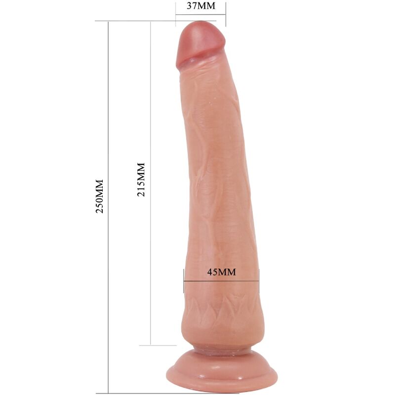 PRETTY LOVE - TIEMEYER REALISTIC DILDO 25 CM MODEL 2 FLESH - Amore24