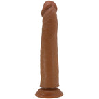 PRETTY LOVE - SHARIFE REALISTIC DILDO 25 CM BROWN - Amore24