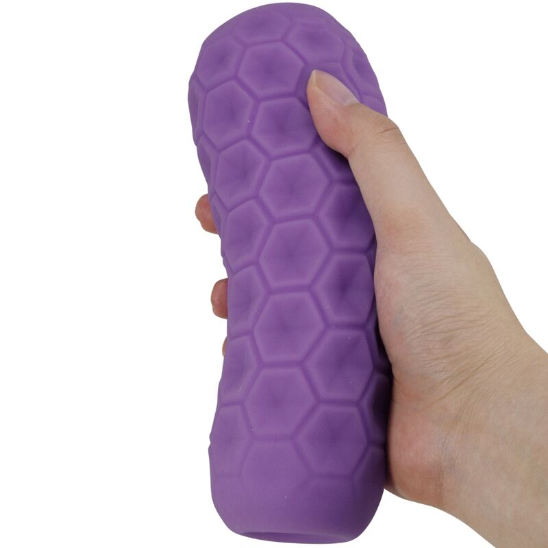 PRETTY LOVE - TWIN BALLS MALE MASTURBATOR PURPLE - Amore24