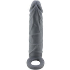 PRETTY LOVE - REALISTIC SKIN PENIS SLEEVE DARK GREY - Amore24