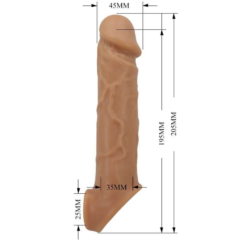 PRETTY LOVE - REALISTIC SKIN PENIS SLEEVE FLESH - Amore24