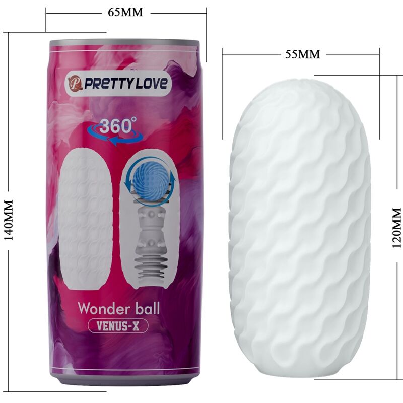PRETTY LOVE - VENUS X MALE MASTURBATOR MODEL 3 WHITE - Amore24