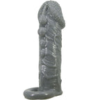 PRETTY LOVE - REALISTIC PENIS ENLARGER AND DELAY SLEEVE GREY - Amore24