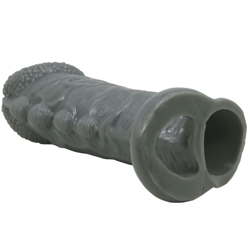 PRETTY LOVE - REALISTIC PENIS ENLARGER AND DELAY SLEEVE GREY - Amore24