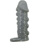 PRETTY LOVE - REALISTIC PENIS ENLARGER AND DELAY SLEEVE GREY - Amore24