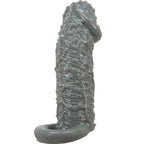 PRETTY LOVE - REALISTIC PENIS ENLARGER AND DELAY SLEEVE MODEL 2 GREY - Amore24