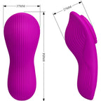 PRETTY LOVE - ROMARIO LAY-ON CLITORIS STIMULATOR REMOTE CONTROL PINK - Amore24