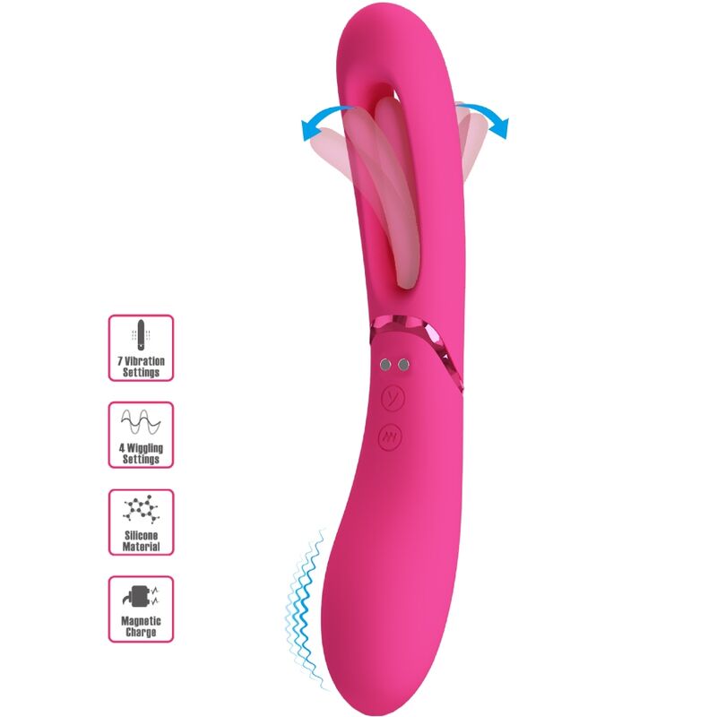 ROMANCE - LEXIE G-SPOT VIBRATOR 7 VIBRATIONS PINK - Amore24