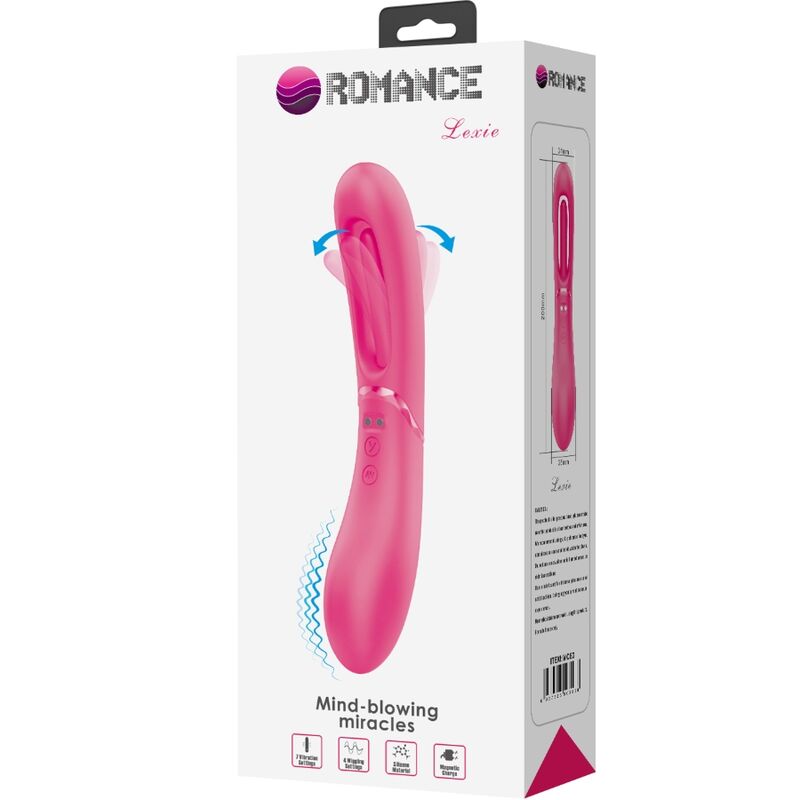 ROMANCE - LEXIE G-SPOT VIBRATOR 7 VIBRATIONS PINK - Amore24