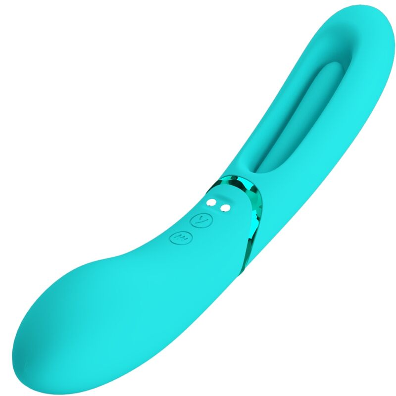 ROMANCE - LEXIE G-SPOT VIBRATOR 7 VIBRATIONS BLUE - Amore24