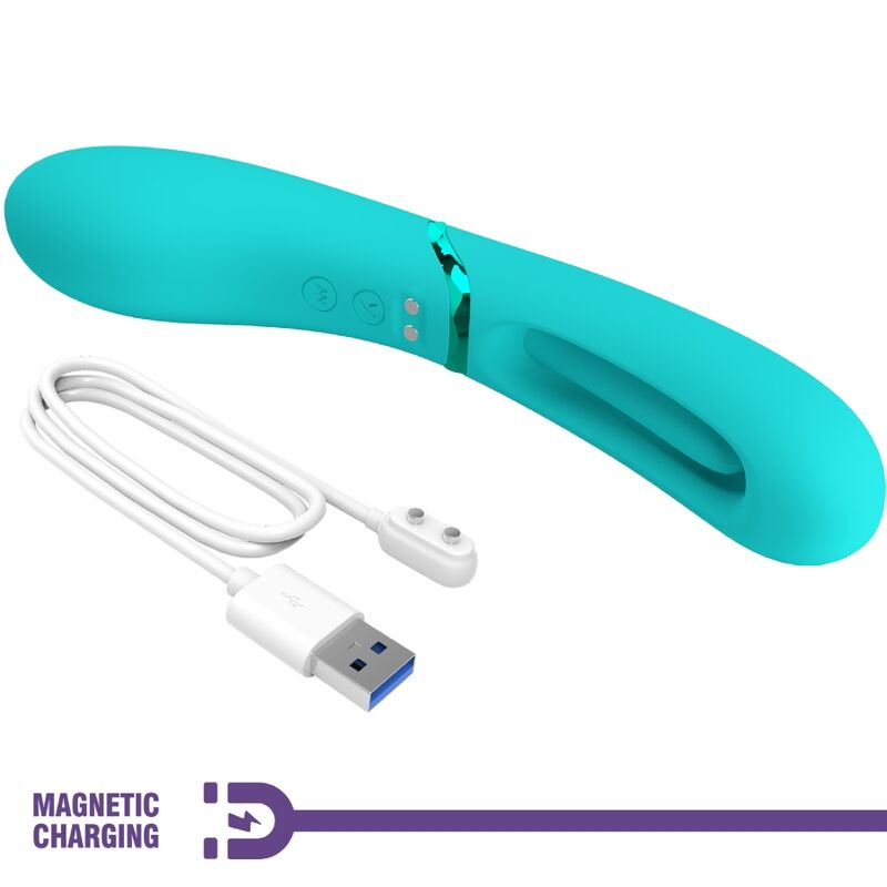 ROMANCE - LEXIE G-SPOT VIBRATOR 7 VIBRATIONS BLUE - Amore24
