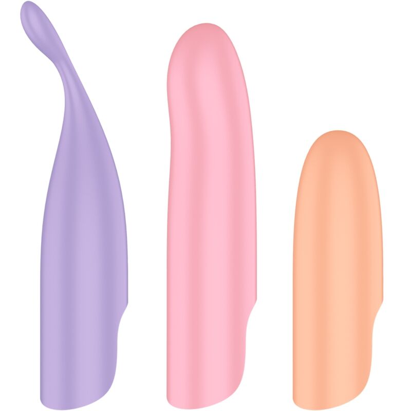 SATISFYER - PLAYFUL FOUR SET VIBRATORS 4 IN 1 + POWER BULLET - Amore24