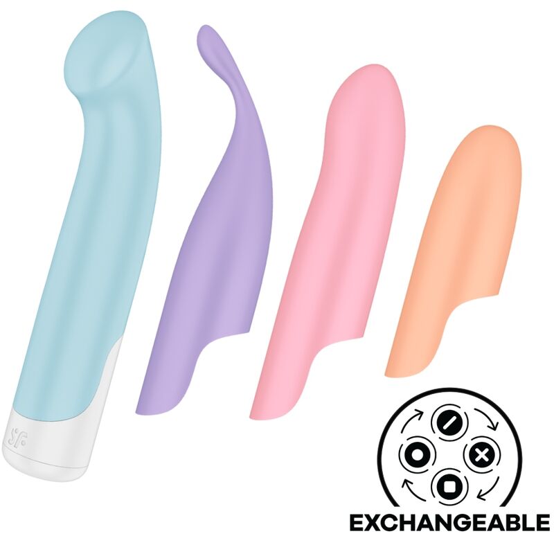 SATISFYER - PLAYFUL FOUR SET VIBRATORS 4 IN 1 + POWER BULLET - Amore24