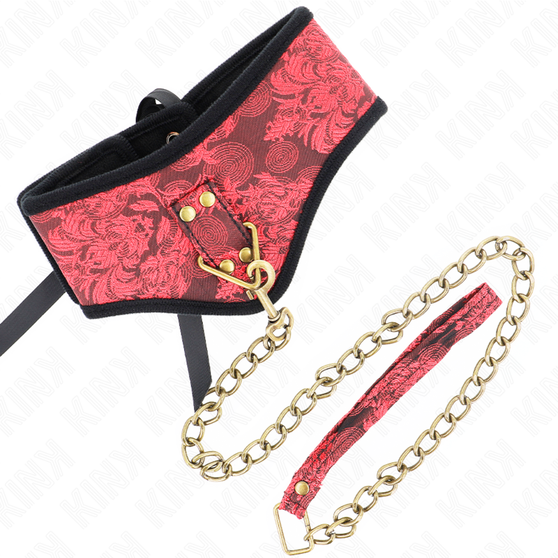 KINK - SCANDAL MODEL NECKLACE WITH LACE STRAP 75 CM 44 X 10 CM - Amore24
