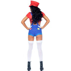 LEG AVENUE - SEXY COSTUME MARIO BROS RED/BLUE S - Amore24