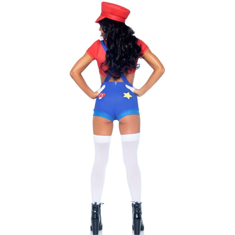 LEG AVENUE - SEXY COSTUME MARIO BROS RED/BLUE M - Amore24