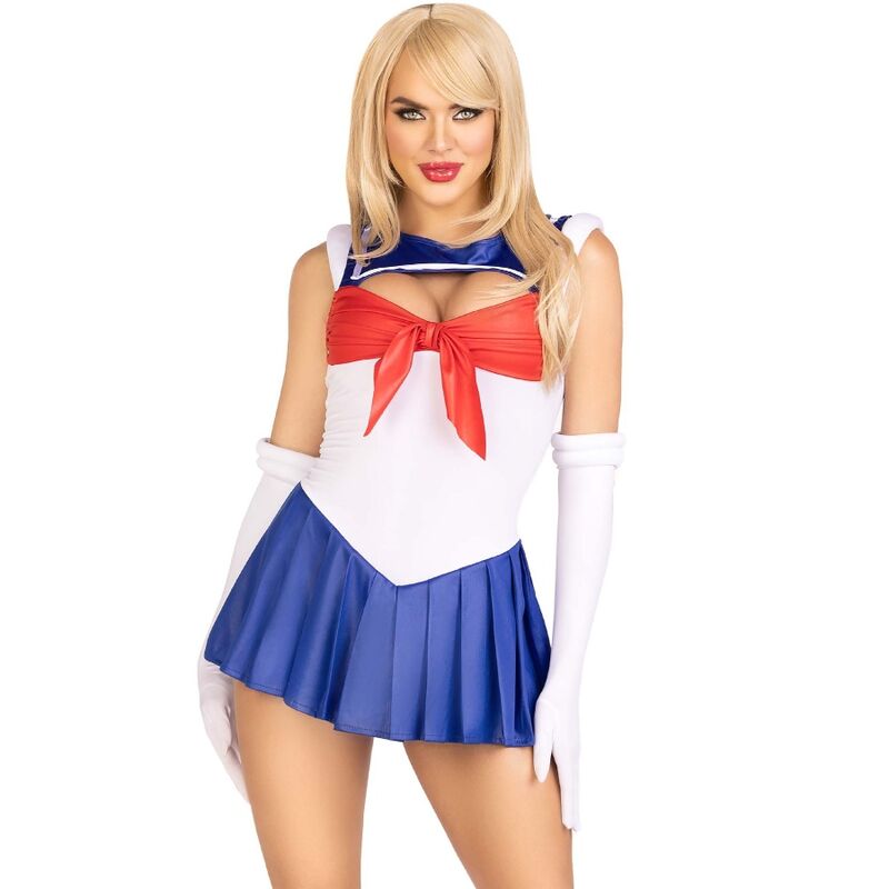 LEG AVENUE - COSTUME SEXY SAILOR MULTICOLOR M - Amore24