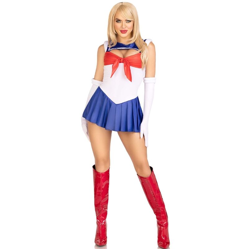 LEG AVENUE - COSTUME SEXY SAILOR MULTICOLOR M - Amore24