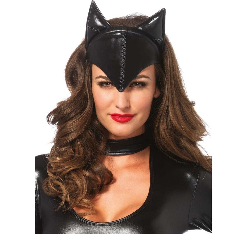 LEG AVENUE - CAT WOMAN MASK BLACK - Amore24