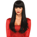 LEG AVENUE - BANGIN LONG STRAIGHT WIG BLACK - Amore24