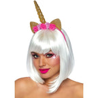 LEG AVENUE - UNICORN FLOWER HEADBAND GOLD - Amore24