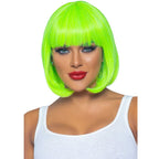 LEG AVENUE - FLUORESCENT BOB WIG NEON GREEN - Amore24