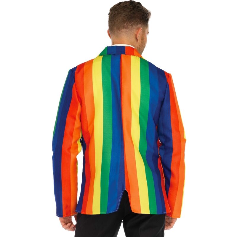 LEG AVENUE - BLAZER + TIE RAINBOW S - Amore24
