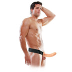 FETISH FANTASY SERIES - 19 CM HOLLOW STRAP - ON NATURAL - Amore24