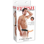 FETISH FANTASY SERIES - 19 CM HOLLOW STRAP - ON NATURAL - Amore24