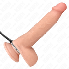 KINK - METAL PENIS RING WITH CHAIN AND ADJUSTABLE NIPPLE CLAMPS - Amore24