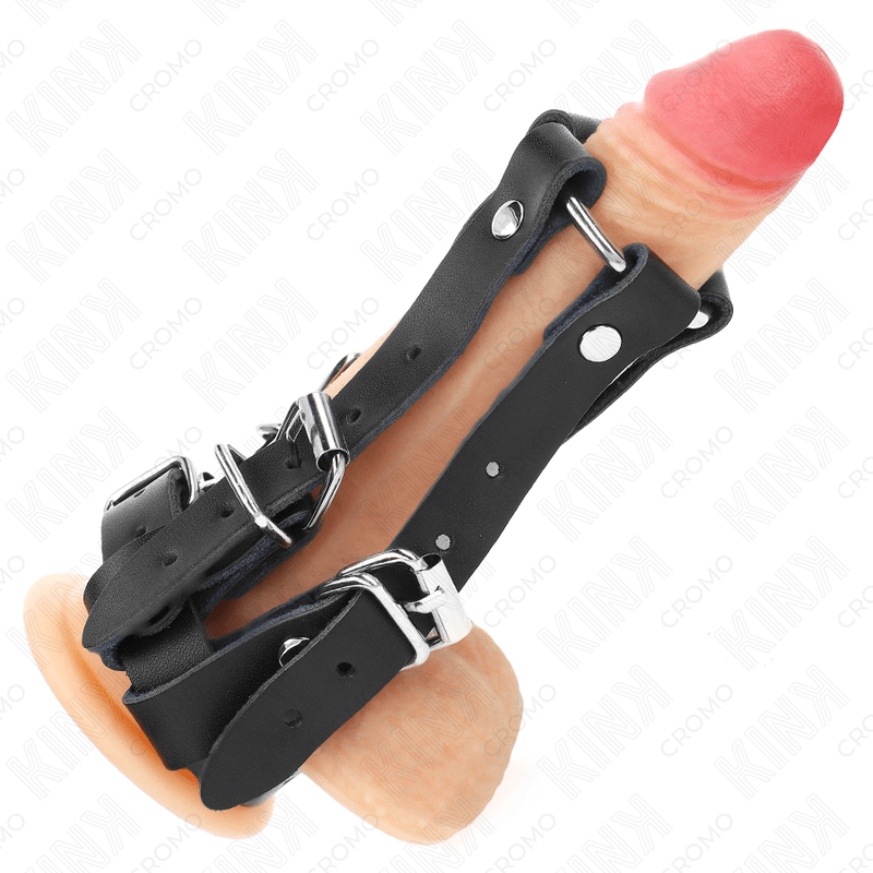 KINK - PENIS RING WITH MULTIPLE ADJUSTABLE STRAPS - Amore24