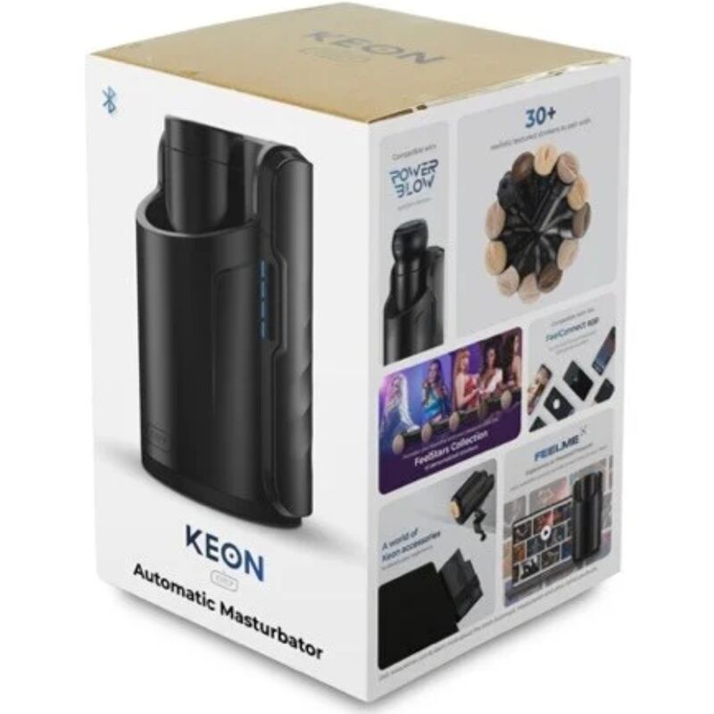 KIIROO - KEON COMBO SET BY KIIROO + FEEL STROKER BLACK - Amore24