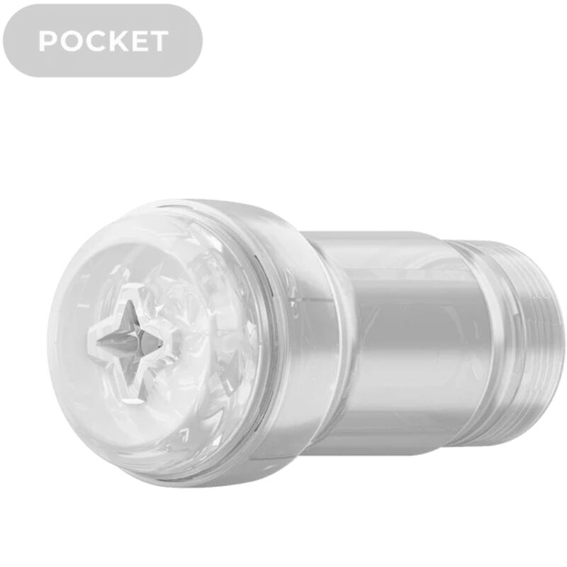 KIIROO - FEEL POCKET STROKER CRYSTAL BY KIIROO TRANSPARENT - Amore24